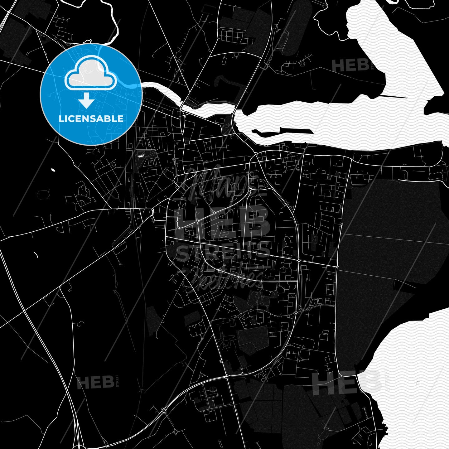 Dundalk, Ireland PDF map