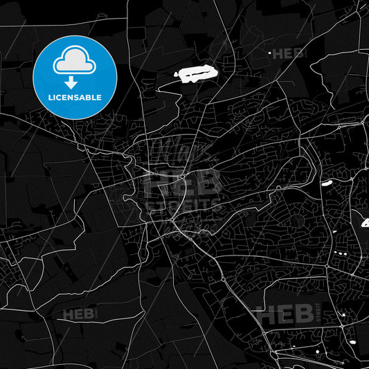 Dunfermline, Scotland PDF map