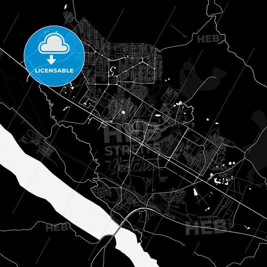 Durgapur, India PDF map