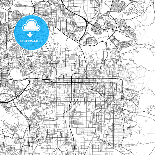 奈良市 Nara, City Map, Light
