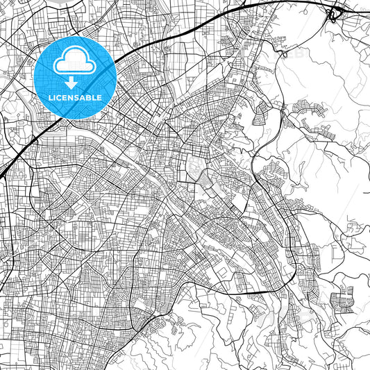 金沢市 Kanazawa, City Map, Light