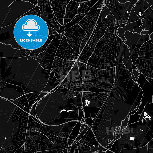 Eastleigh, England PDF map