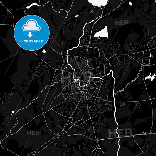 Ennis, Ireland PDF map