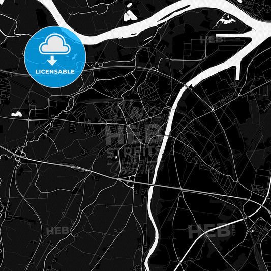 Enns, Austria PDF map