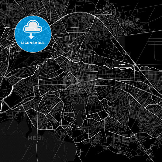 Eskişehir, Turkey PDF map