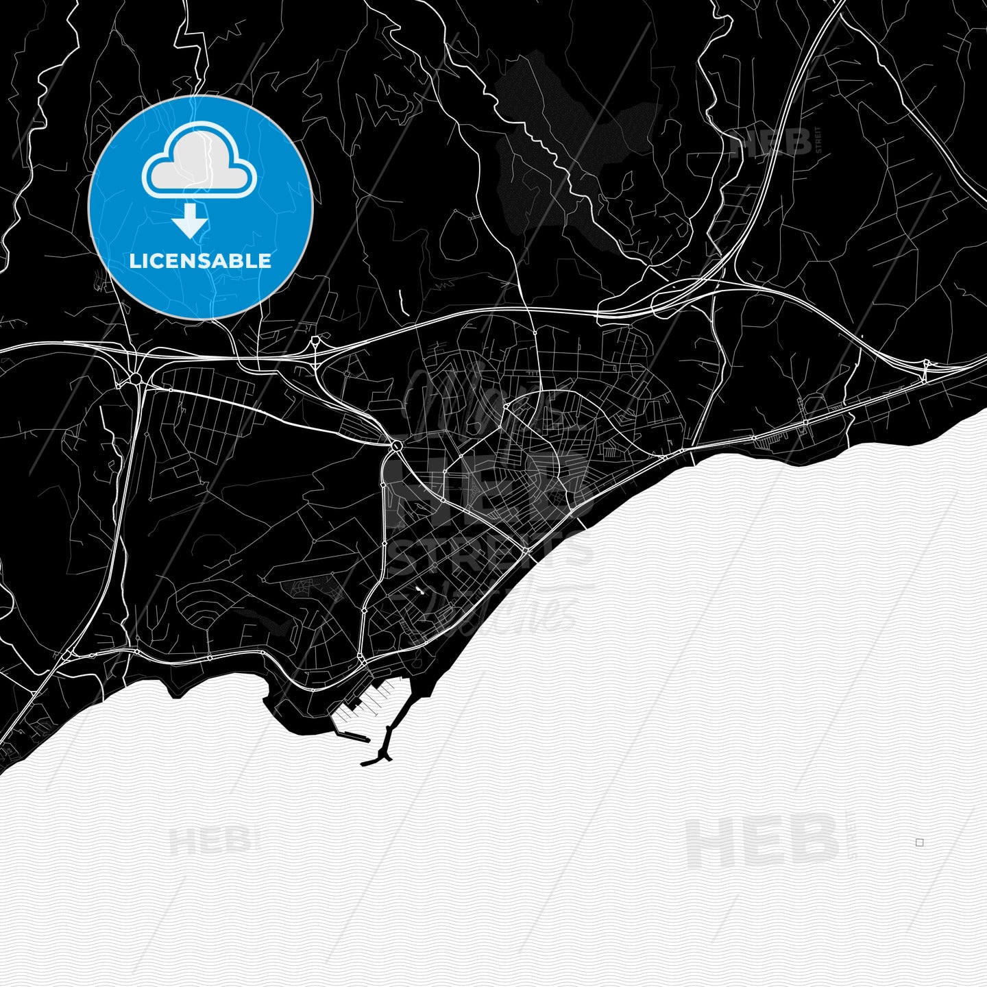 Estepona, Spain PDF map