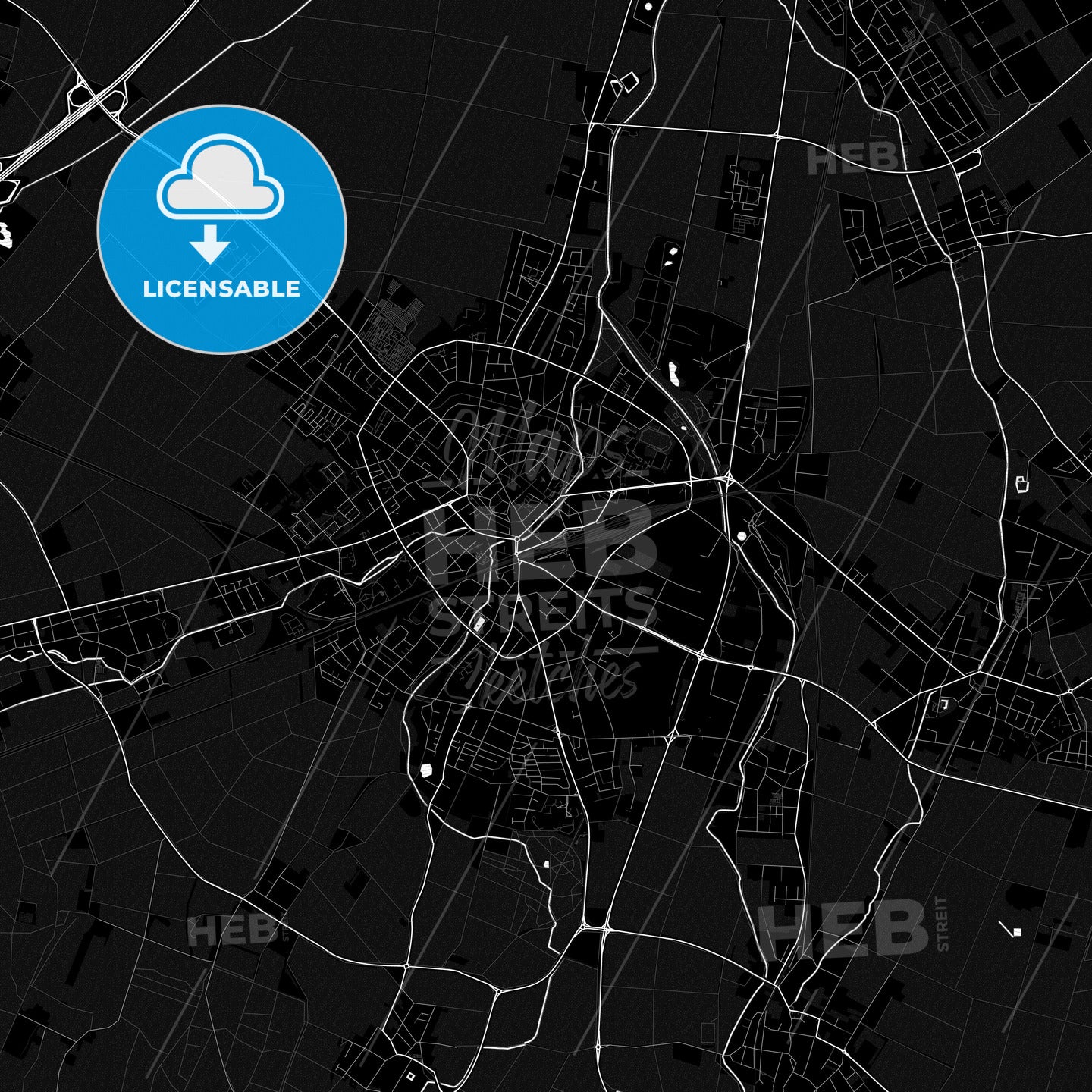 Euskirchen, Germany PDF map