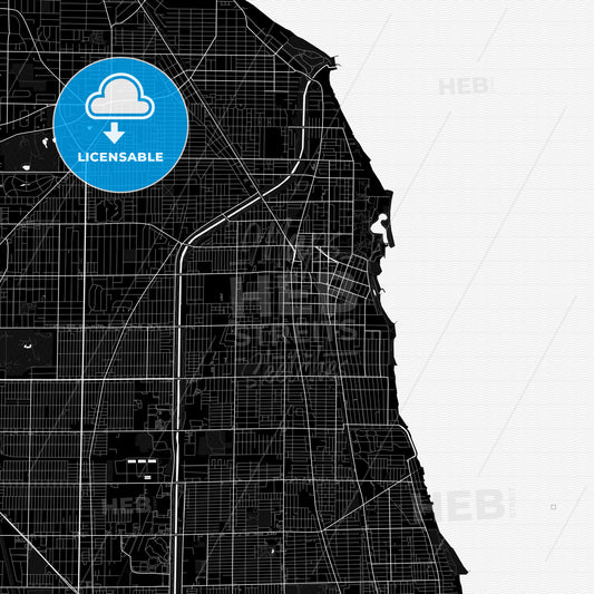 Evanston, Illinois, United States, PDF map