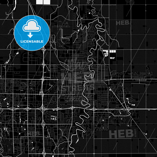 Fargo, North Dakota, United States, PDF map