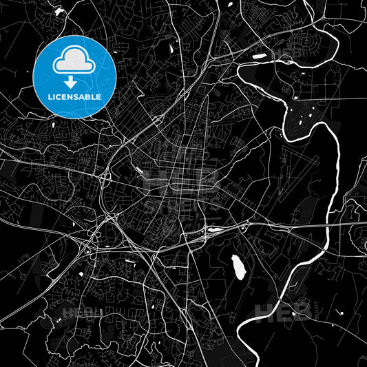 Frederick, Maryland, United States, PDF map