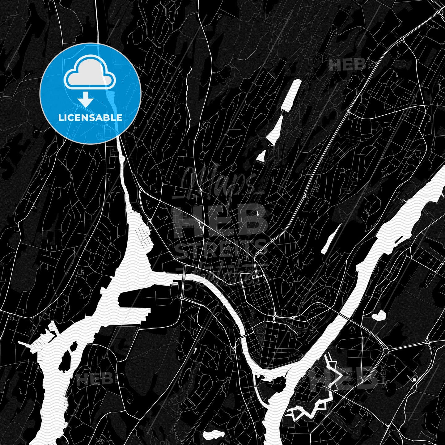 Fredrikstad, Norway PDF map