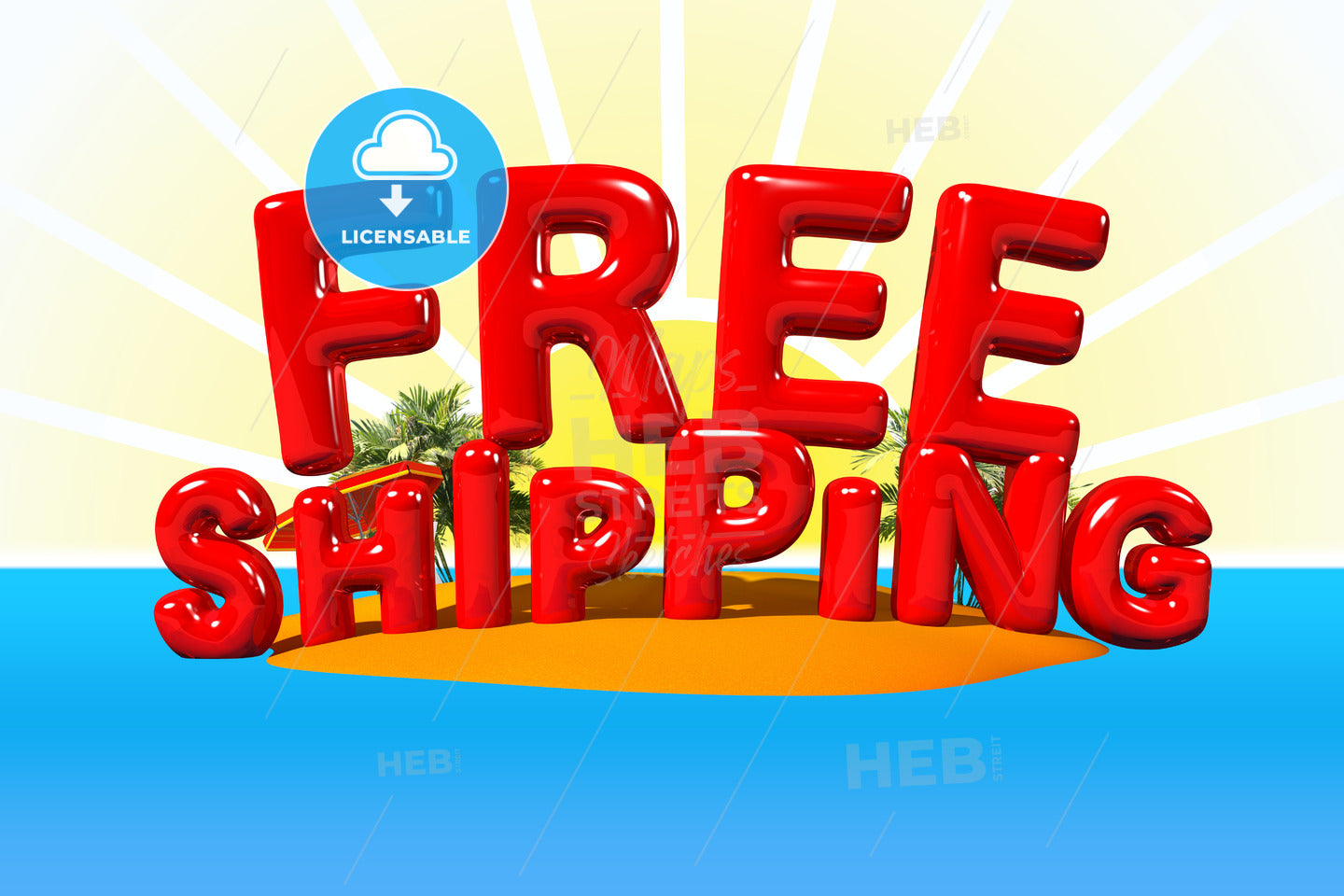Free Shipping on Island – instant download