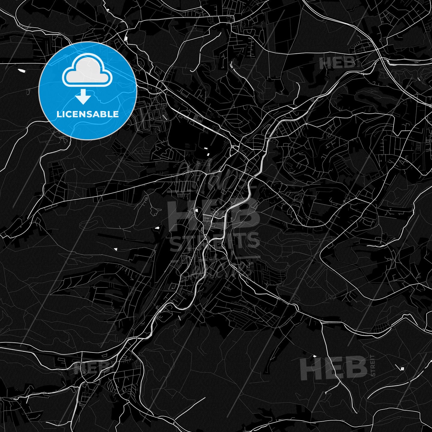 Freital, Germany PDF map