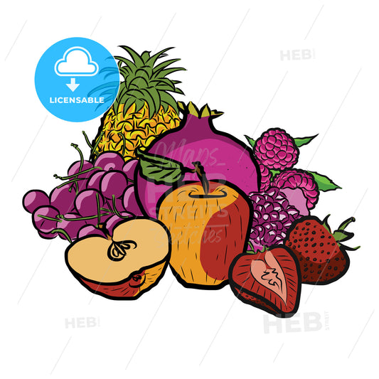 Fresh Summer Fruits – instant download