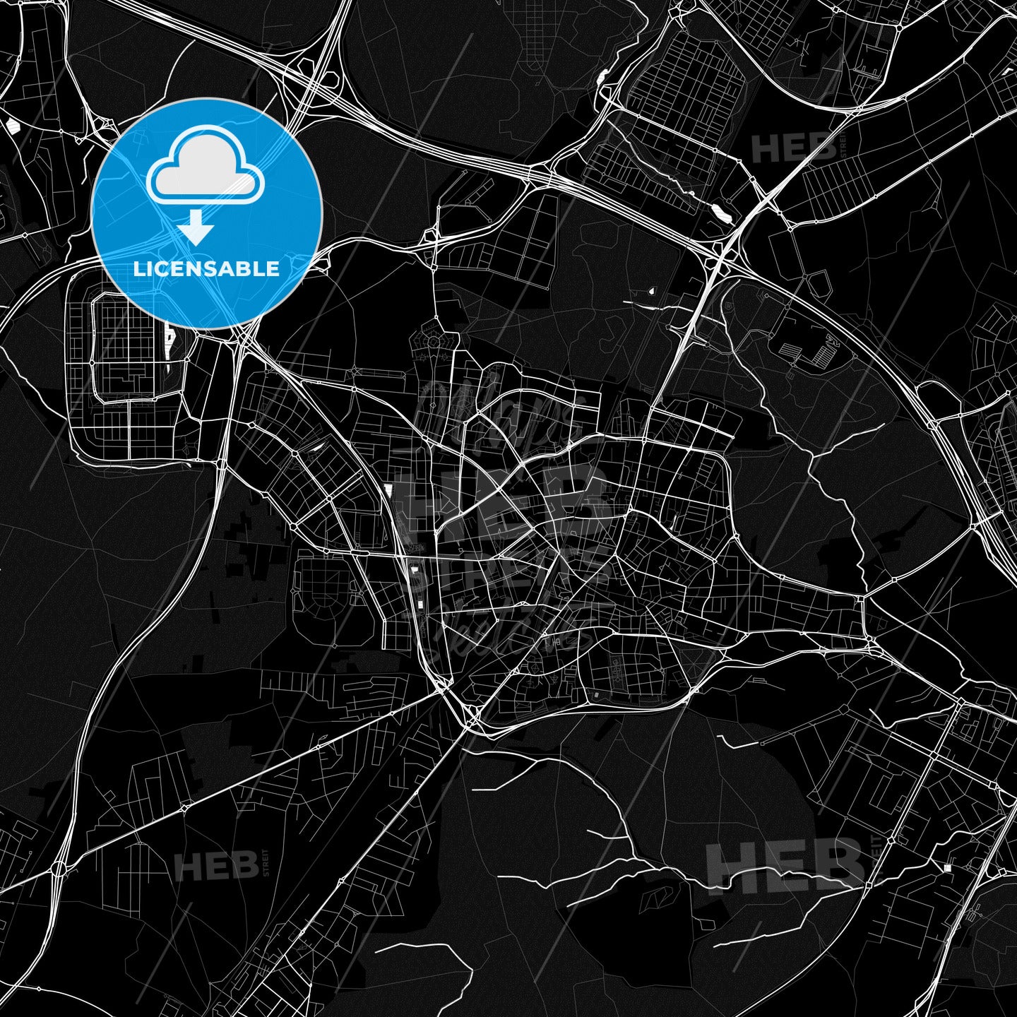 Fuenlabrada, Spain PDF map