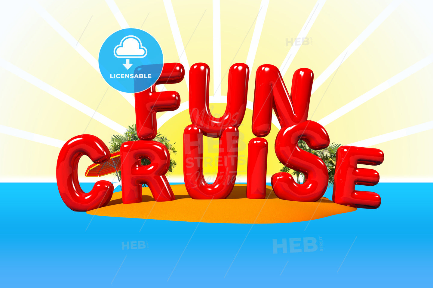 Fun Cruise on Island – instant download