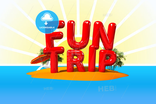Fun Trip on Island – instant download