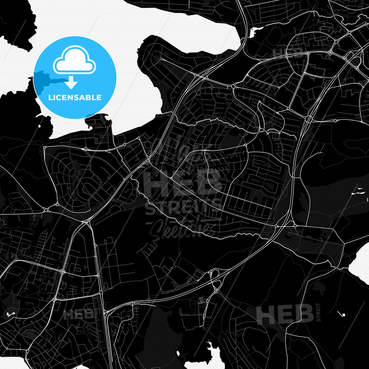 Garðabær, Iceland PDF map