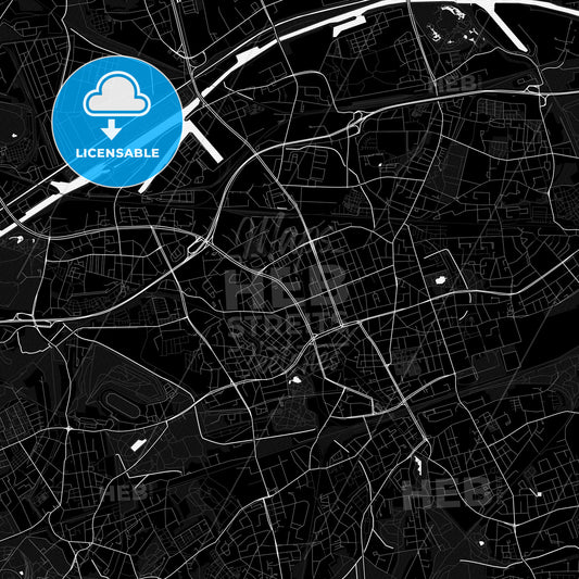 Gelsenkirchen, Germany PDF map