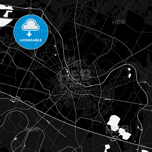 Goch, Germany PDF map