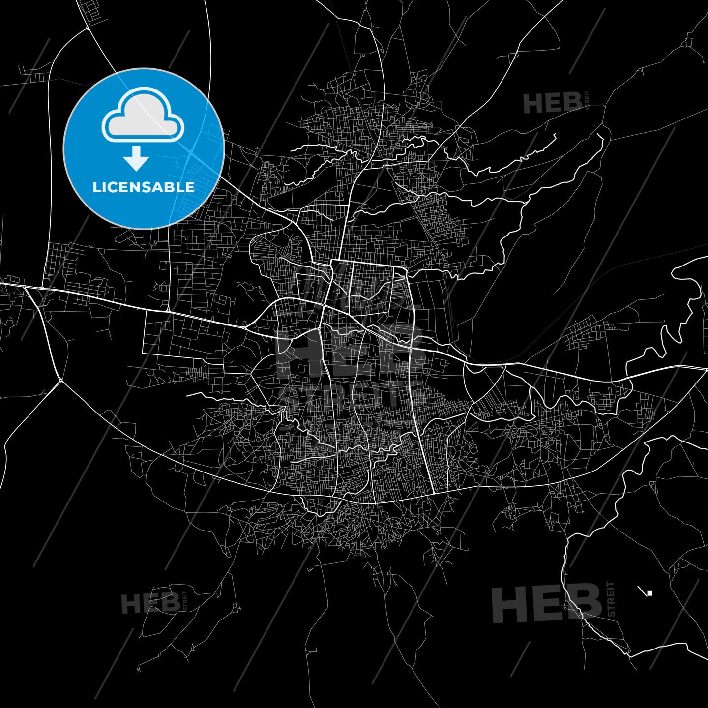 Gombe, Nigeria PDF map