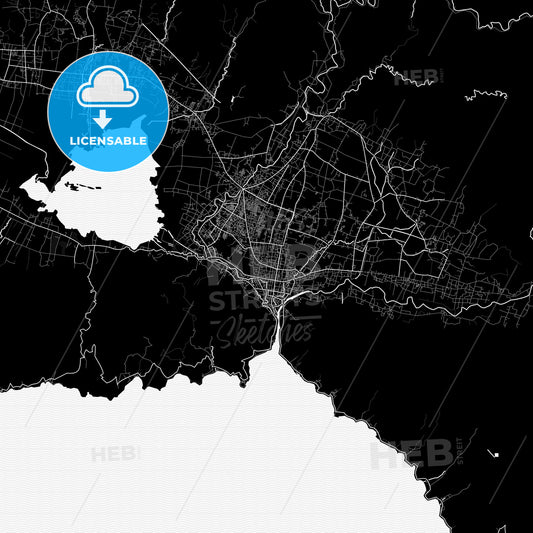 Gorontalo, Indonesia PDF map