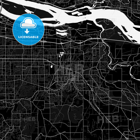 Gresham, Oregon, United States, PDF map