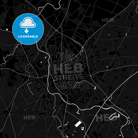 Greven, Germany PDF map