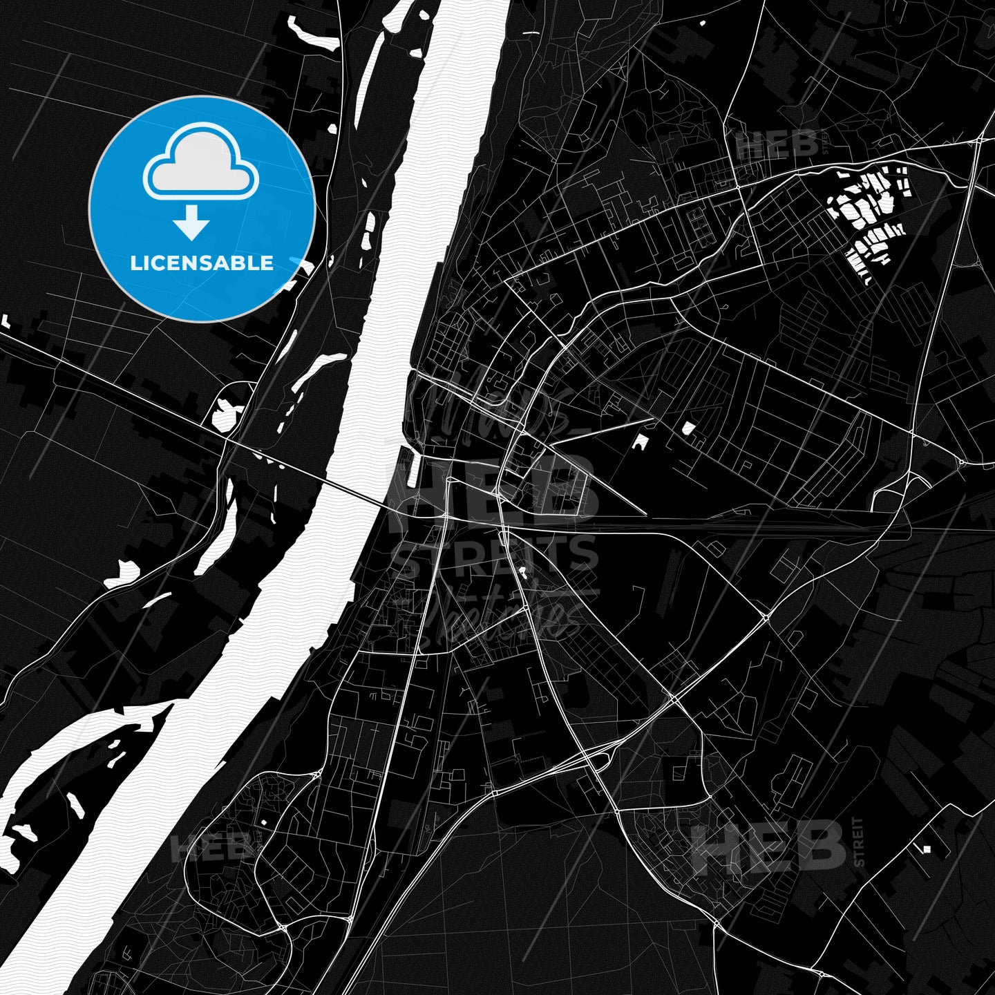 Grudziądz, Poland PDF map