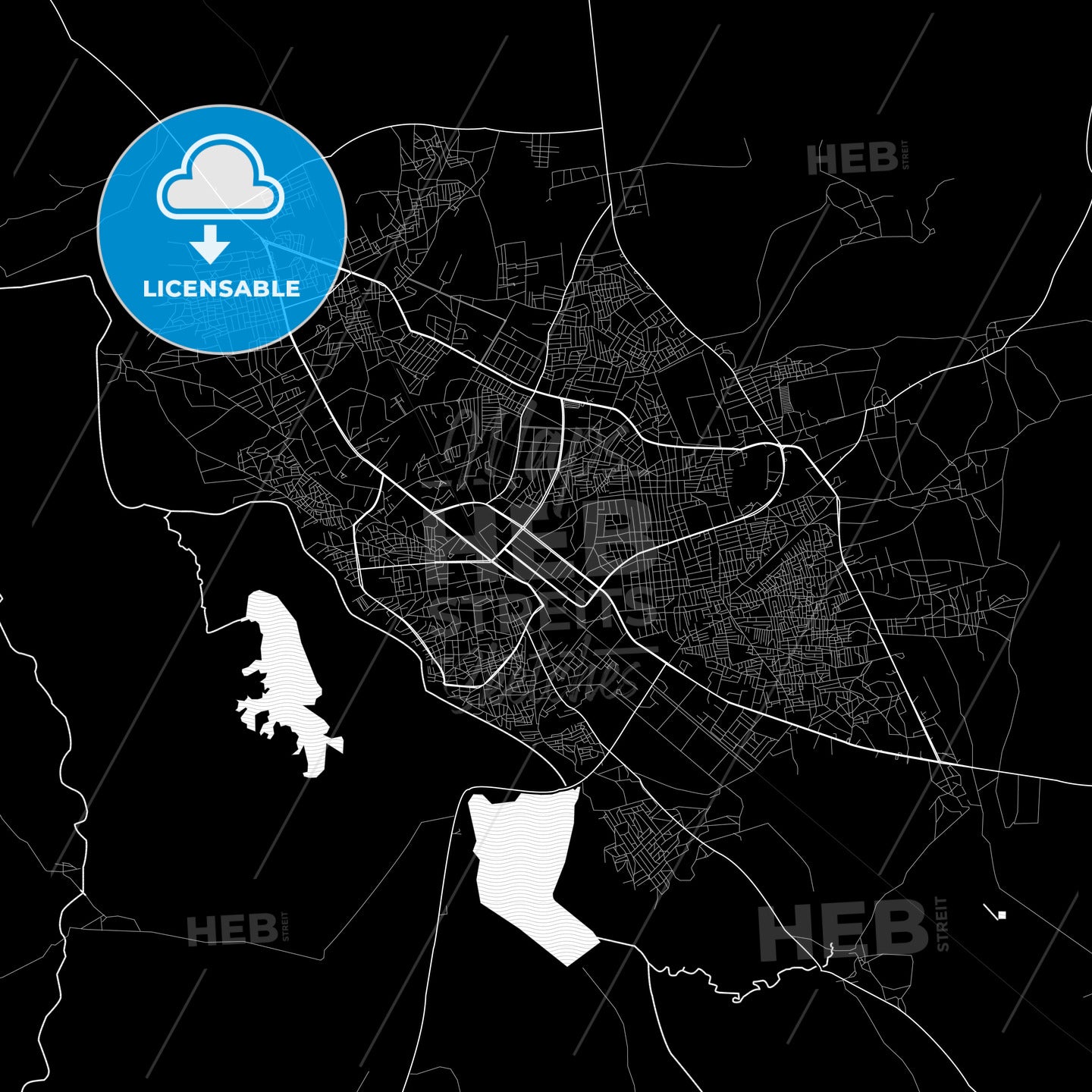 Gusau, Nigeria PDF map