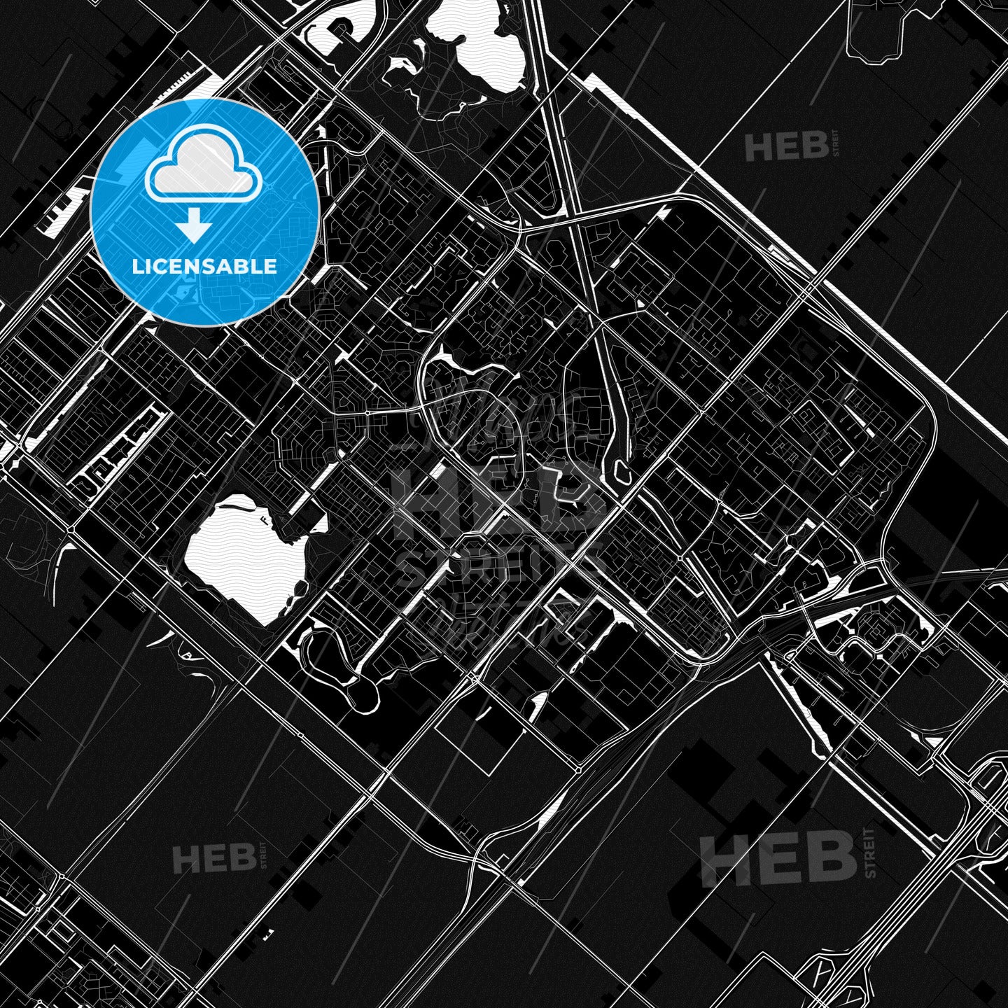 Haarlemmermeer, Netherlands PDF map