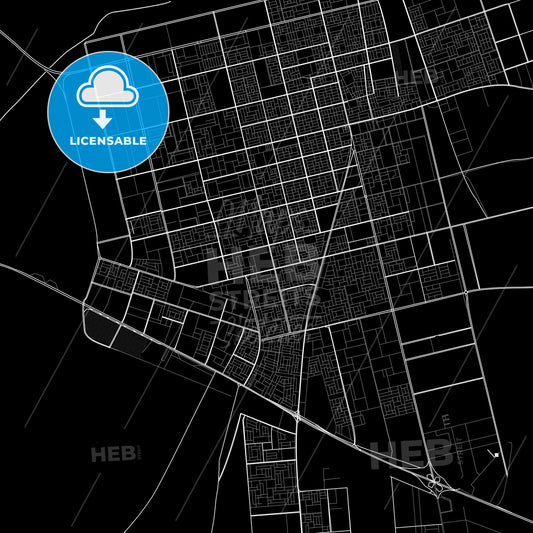 Hafr Al-Batin, Saudi Arabia PDF map