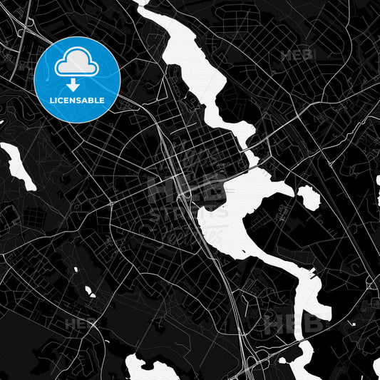 Hämeenlinna, Finland PDF map