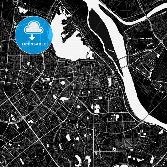 Hanoi, Vietnam PDF map
