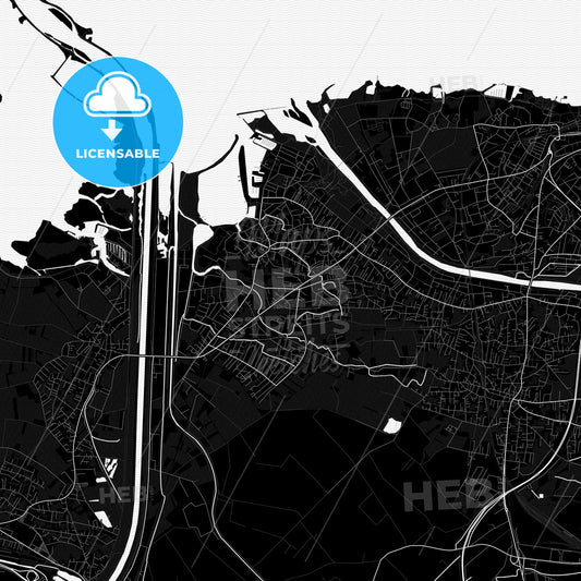 Hard, Austria PDF map