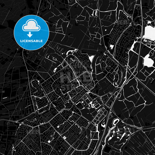 Heemskerk, Netherlands PDF map