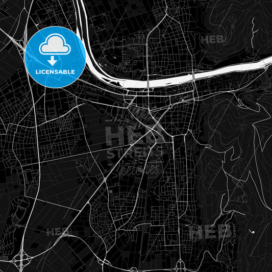 Heidelberg, Germany PDF map