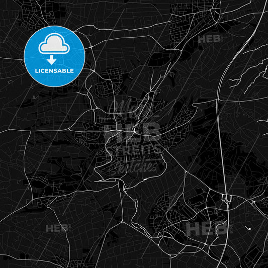 Herrenberg, Germany PDF map