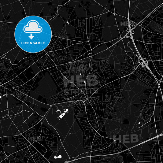 Herten, Germany PDF map