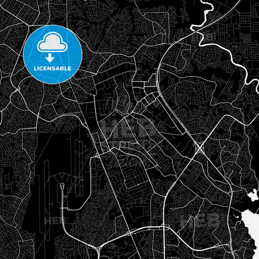 Ikeja, Nigeria PDF map
