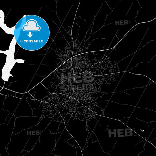 Ikire, Nigeria PDF map