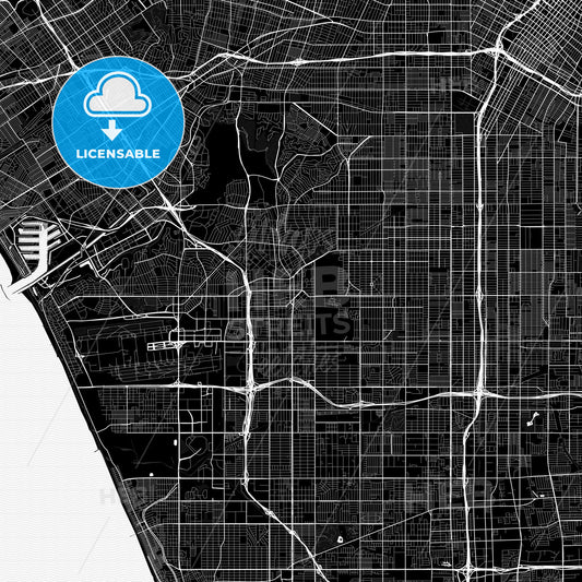 Inglewood, California, United States, PDF map