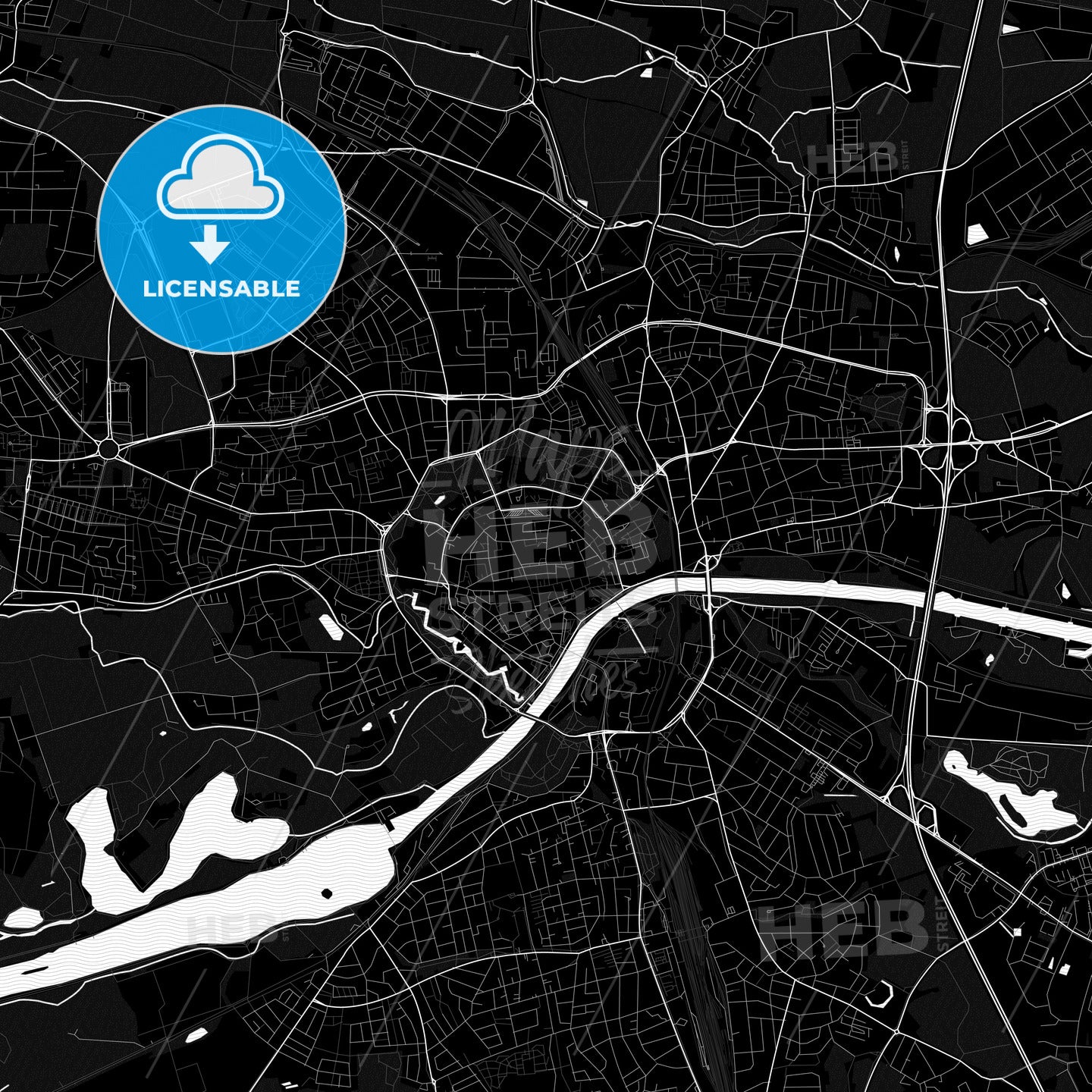 Ingolstadt, Germany PDF map