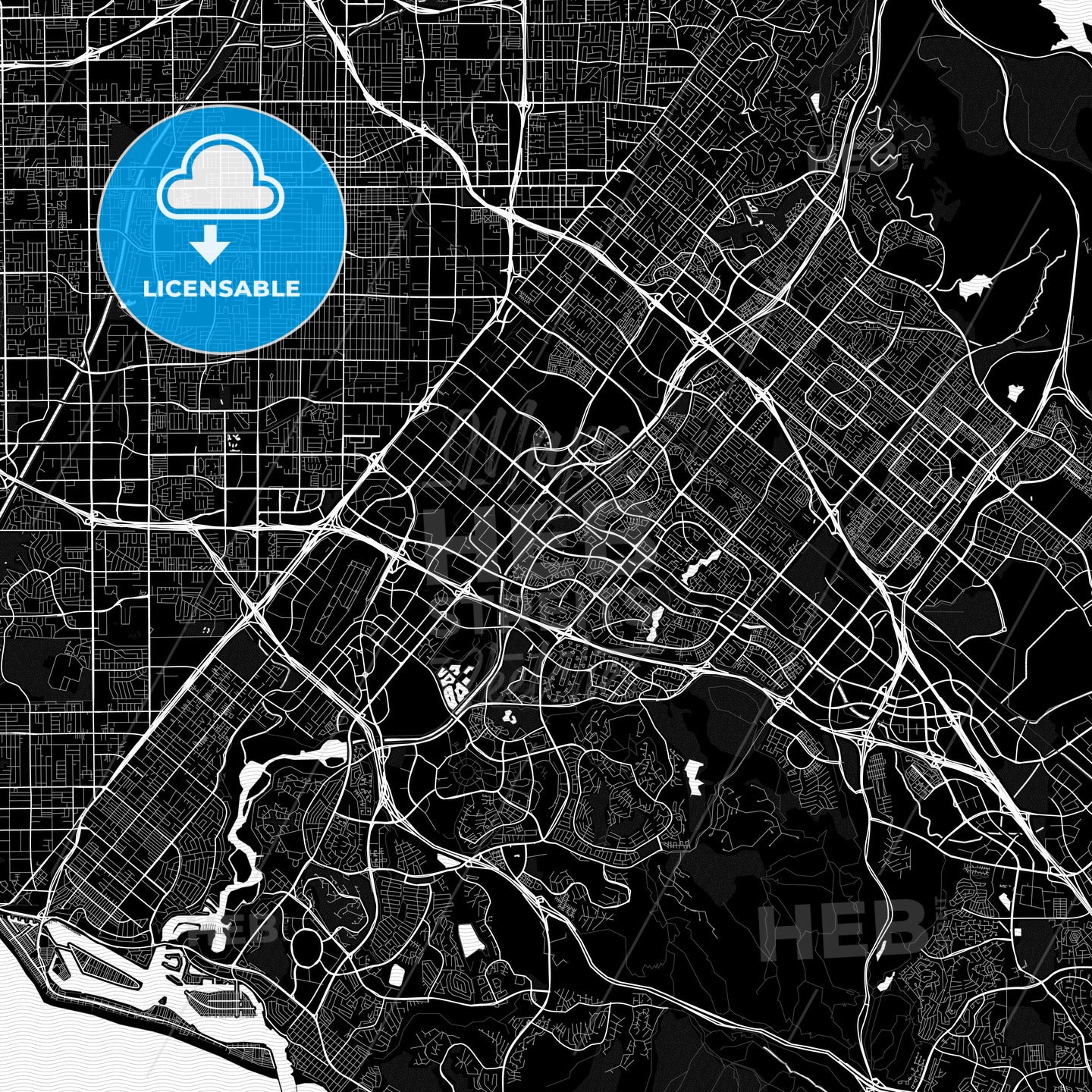 Irvine, California, United States, PDF map