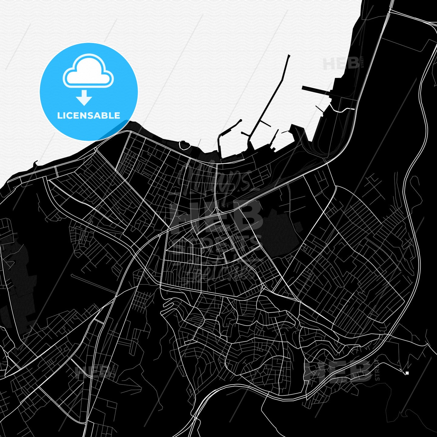 İskenderun, Turkey PDF map