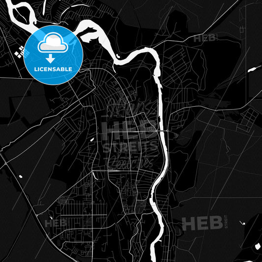 Iskitim, Russia PDF map