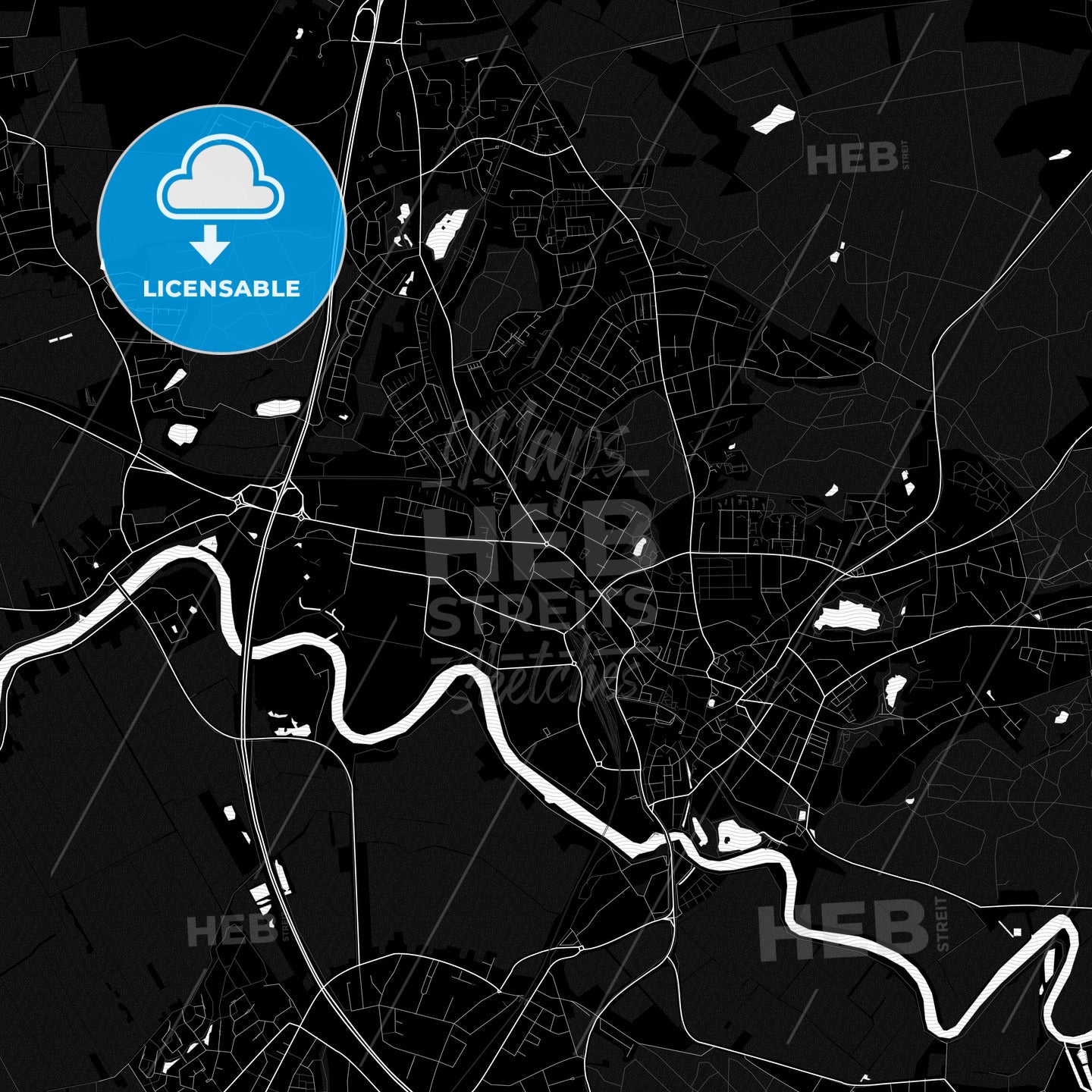 Itzehoe, Germany PDF map