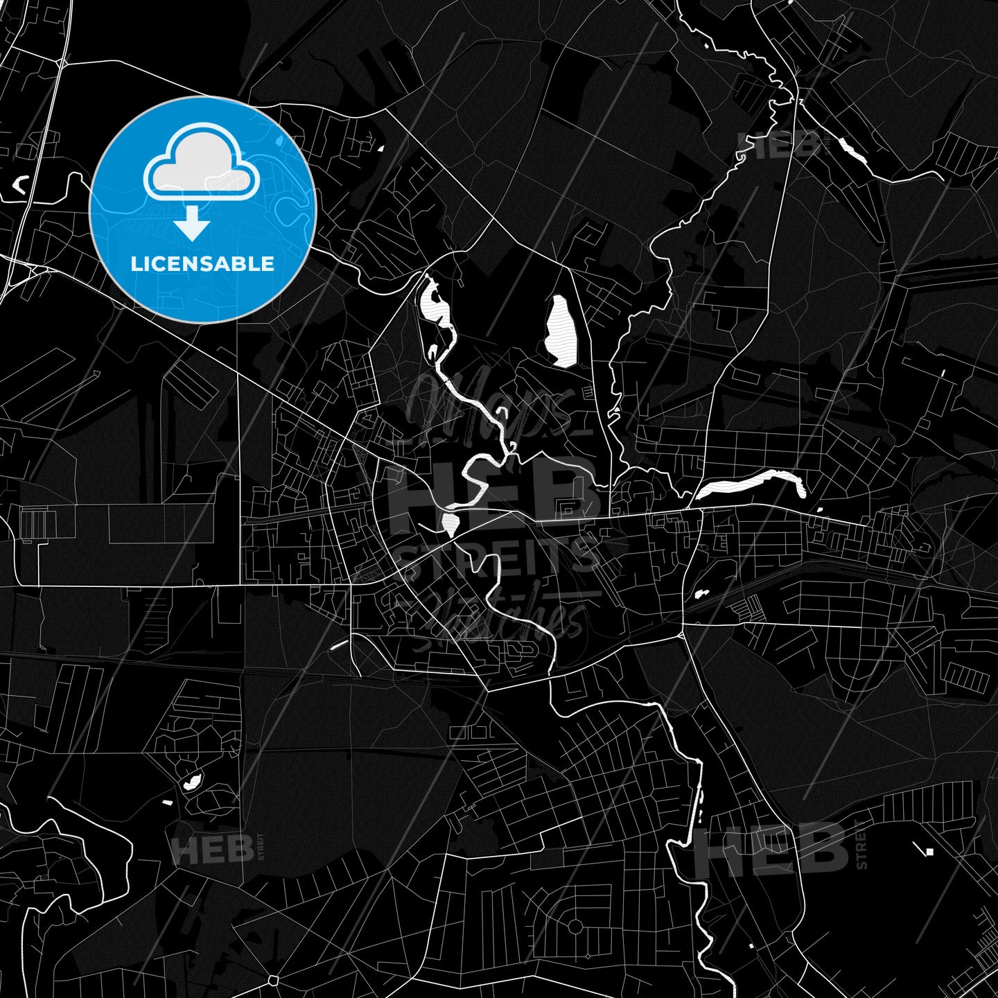 Ivanteyevka, Russia PDF map