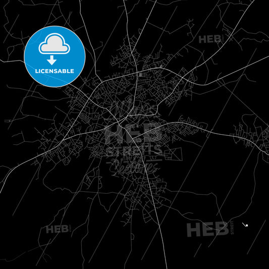 Iwo, Nigeria PDF map