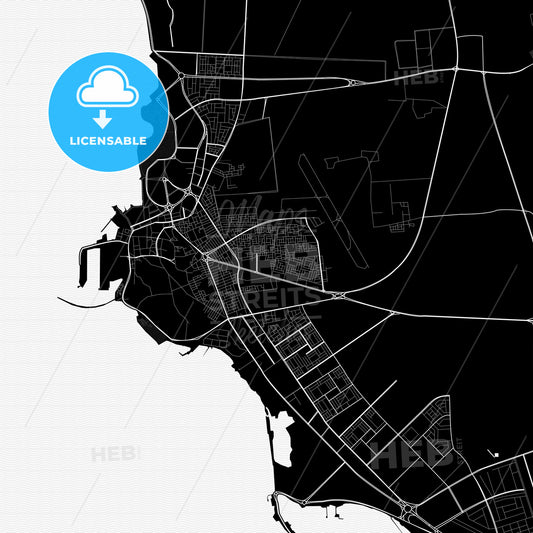 Jizan, Saudi Arabia PDF map